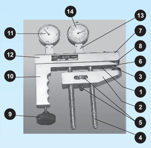 Portable&nbsp;Hardness Tester Model PR-1